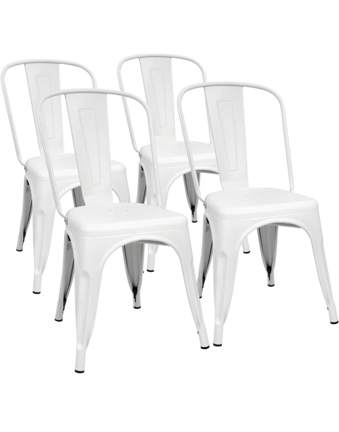 Industrial Metal Dining Chairs