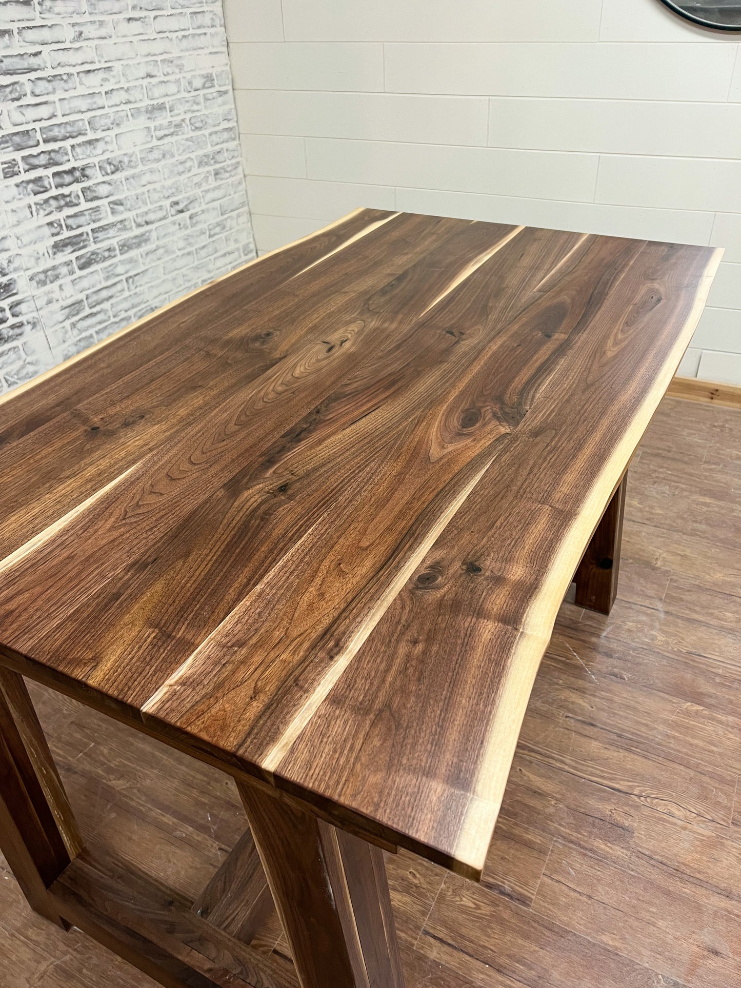 Counter Height Truss Dining Table