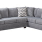 Ritzy Gray Sectional