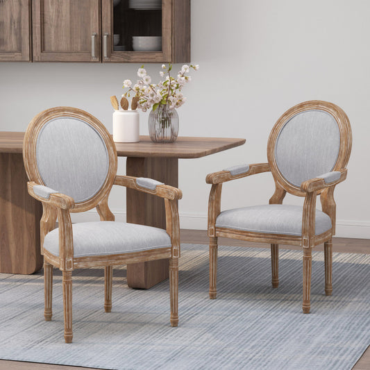 Judith French Country Arm Chairs (Set of Two)