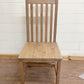 Newton Dining Chair in Rustic Alder stained Weathered Oak.