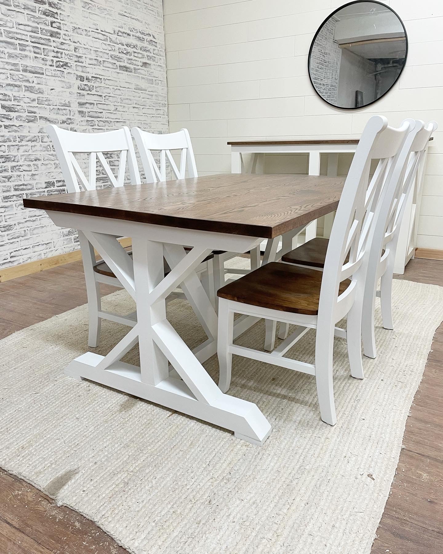 Valley Rafter Dining Table