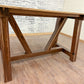 Counter Height Truss Dining Table