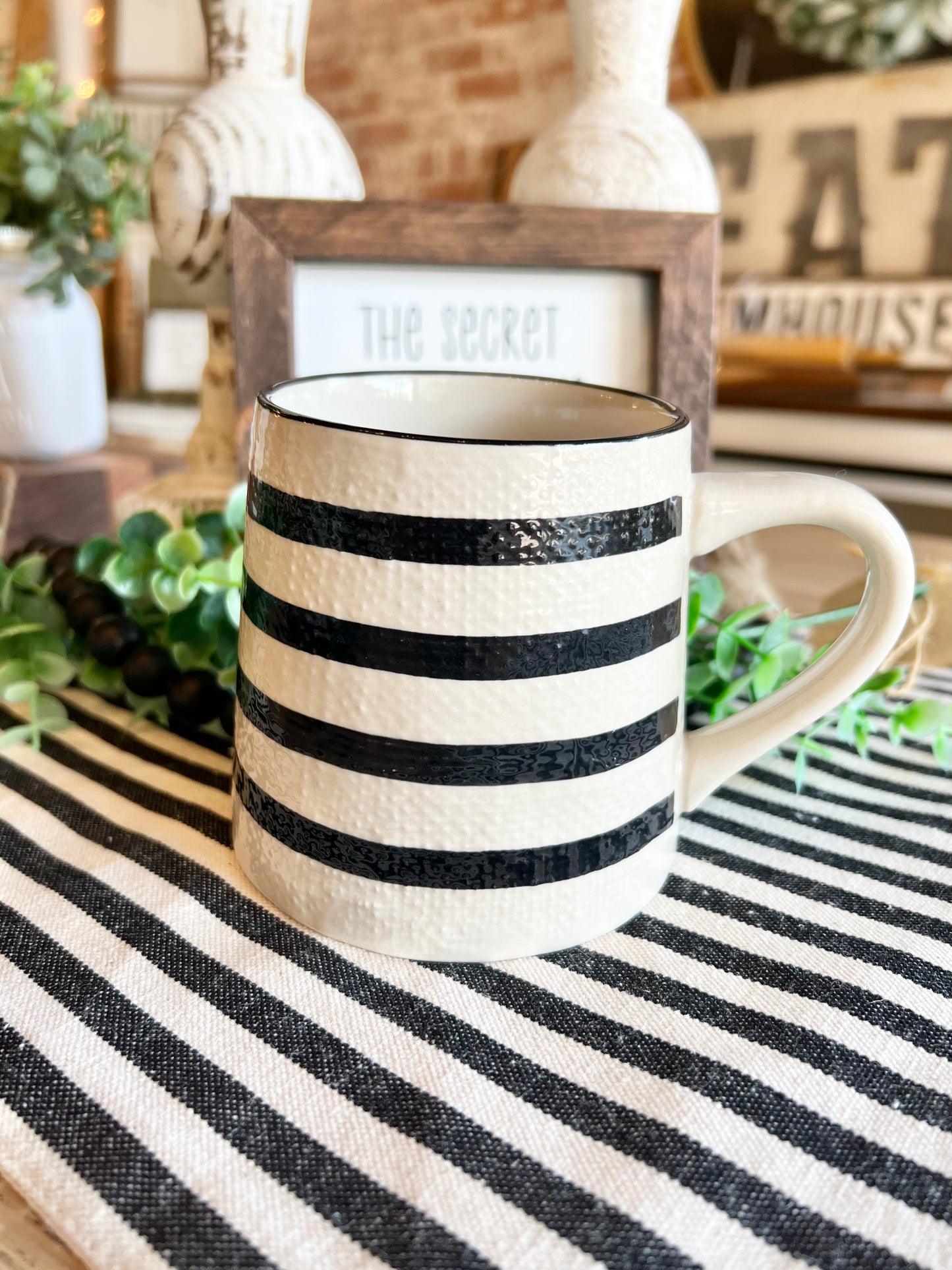 Striped Coffee Mug