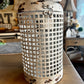 Distress White Metal Lantern