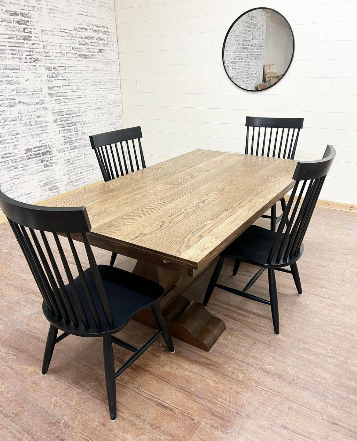 Farmhouse dining chairs online black